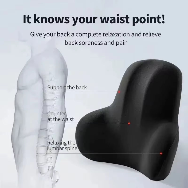 ErgoDrive Premium Memory Foam Lumbar Support