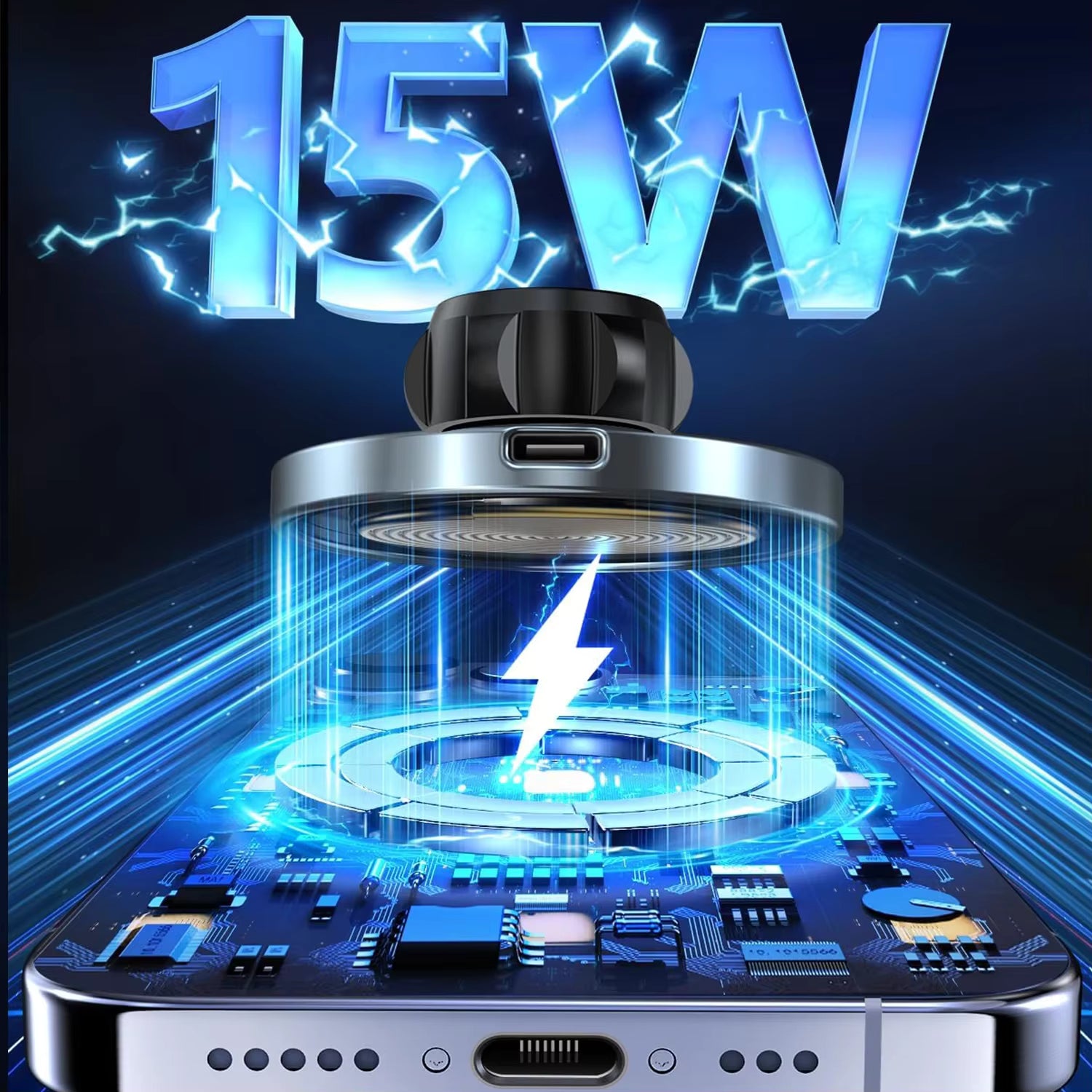 MagCharge 15W Wireless Car Mount